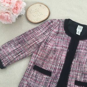 Kate Hill | Pink Tweed Blazer 14